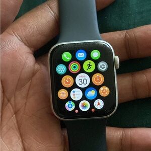 Apple Black Smartwatch with Vibrant Display